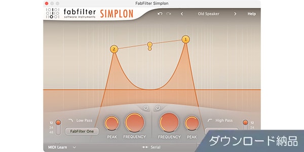 FabFilter ( ファブフィルター )  / Simplon