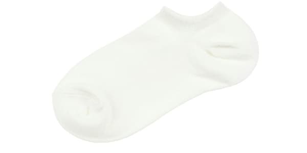 ファブリーズ / Plain Socks, Ghost Length, 2-Pair Set, White, 23-25cm