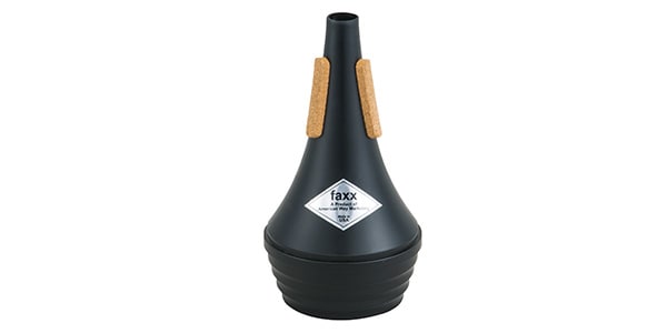 faxx ファックス 104 ストレートミュート プラスチック ブラック 送料無料 サウンドハウス FAXX カップミュート アルミ 140