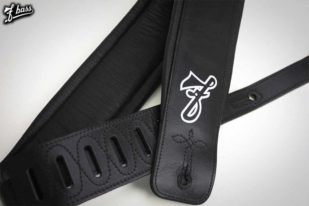 F BASS/Weight Reducing Leather Strap Black