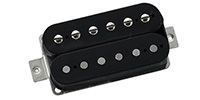 Freedom Custom Guitar Hybrid Humbucker Type I Pitch for G Bridge Black