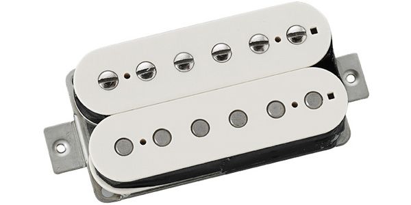 Freedom Custom Guitar/Hybrid Humbucker Type I Pitch for G Bridge White