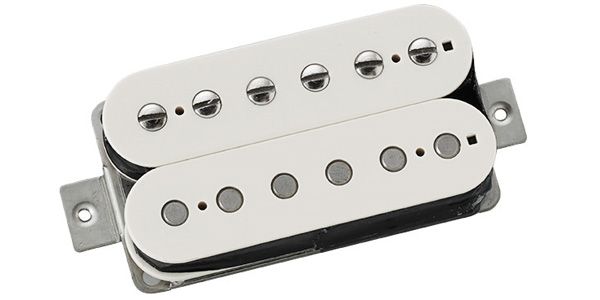 Freedom Custom Guitar/Hybrid Humbucker Type I Pitch for G Neck White