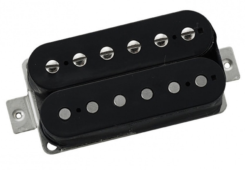 Freedom Custom Guitar/Hybrid Humbucker Type II Pitch for F Bridge Black