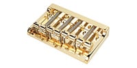 Freedom Custom Guitar / Brace Tone Bass Bridge 4st Gold