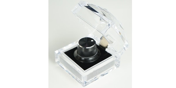 Freedom Custom Guitar ( フリーダムカスタムギターリサーチ )  / SP-KT-03BK Top Hat Knob Black画像2