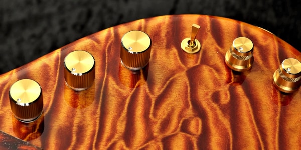 Freedom Custom Guitar ( フリーダムカスタムギターリサーチ )  / SP-KT-04GO Mini Bell Knob Gold画像3
