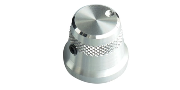 SP-KT-04SL Mini Bell Knob Silver