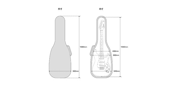 Freedom Custom Guitar ( フリーダムカスタムギターリサーチ )  / SP-LG-01 Freedom Light Gig Bag (for Guitar)画像6