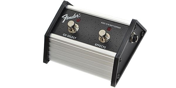 FENDER/2-BUTTON FOOTSWITCH CHANNEL SELECT-EFFECTS ON-OFF