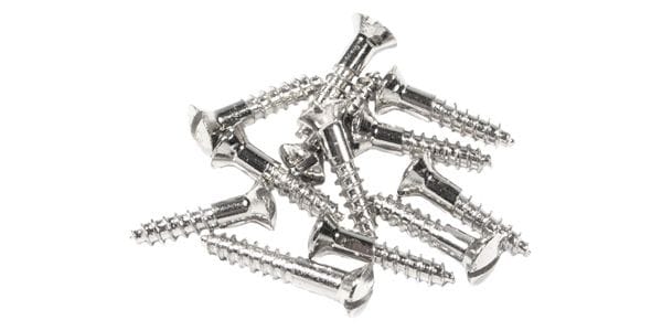 FENDER/Pure Vintage Slotted Tele Control Plate Screws