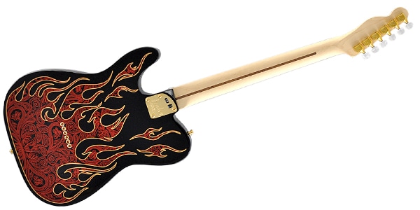 FENDER / James Burton Telecaster Red Paisley Flames画像3
