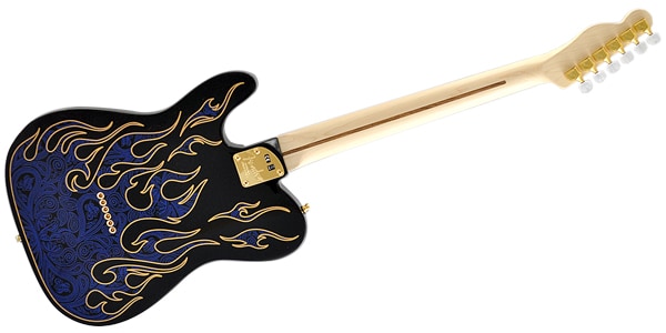 FENDER / James Burton Telecaster Blue Paisley Flames画像3