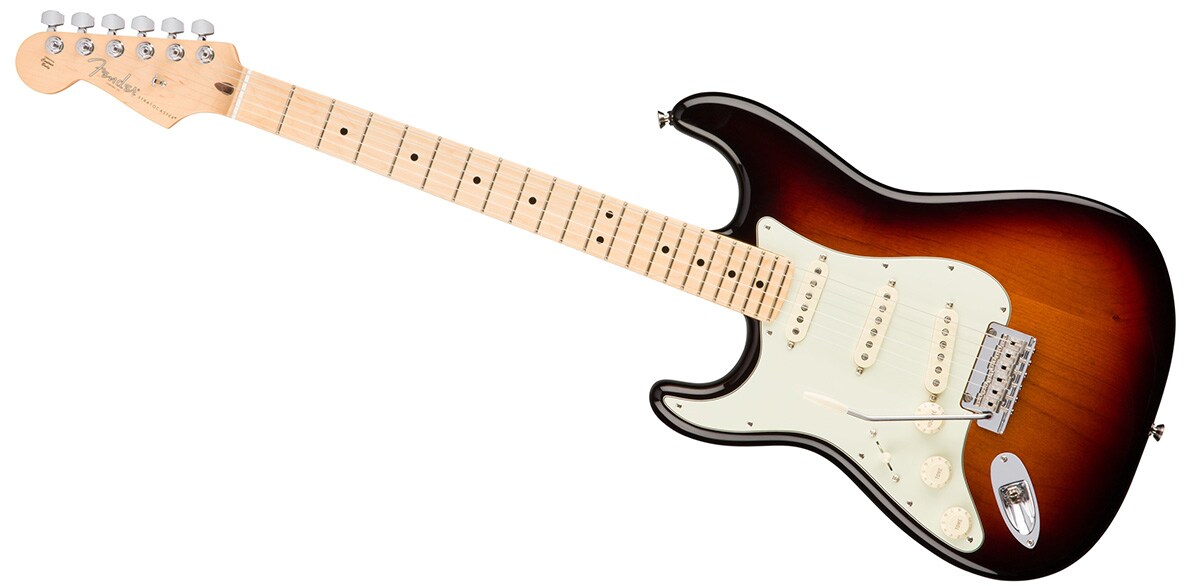 FENDER/American Pro Stratocaster Left-Hand Maple 3-Color Sunburst