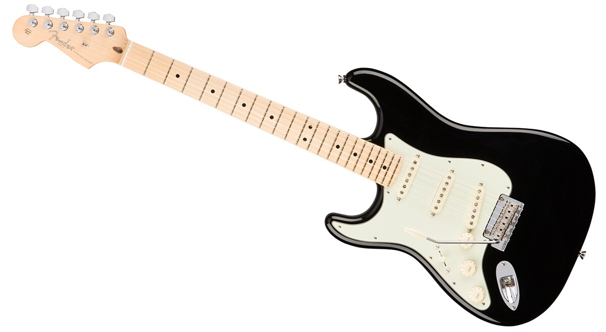 FENDER/American Pro Stratocaster Left-Hand Maple Black