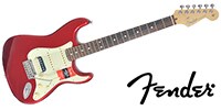 FENDER American Pro Stratocaster HSS ShawBucker Rose CandyAppleRed