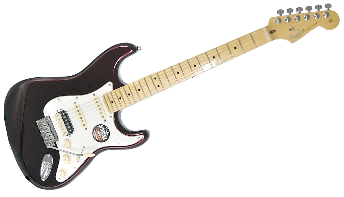 FENDER/American Standard Strat HSS Bordeaux Metallic