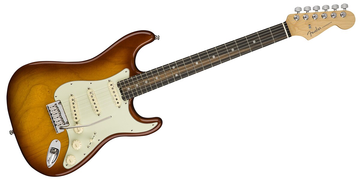 FENDER/American Elite STRAT Ebony Tobacco Sunburst