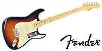 FENDER American Elite Stratocaster Maple 3-Color Sunburst