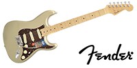 FENDER American Elite Stratocaster Maple Champagne