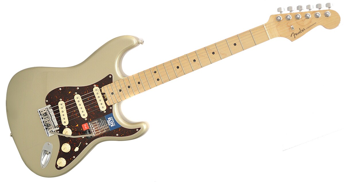 FENDER/American Elite Stratocaster Maple Champagne