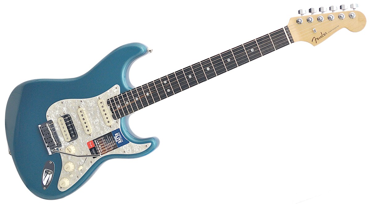 FENDER/American Elite Stratocaster HSS shawbucker EB Ocean Turquo