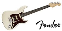 FENDER American Elite Stratocaster HSS ShawBucker Olympic Pearl