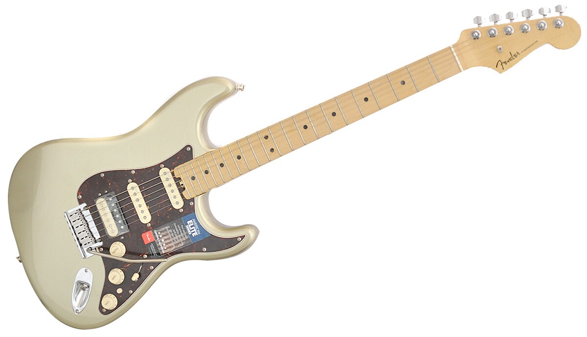 FENDER/American Elite Stratocaster HSS SHAW Maple Champagne