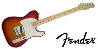 FENDER American Elite Telecaster Aged Cherry Burst