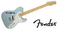 FENDER American Eilte Telecaster Thinline Mystic Ice Blue