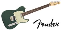 FENDER American Special Telecaster Rosewood Sherwood Green Metallic