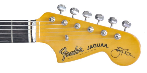 FENDER / Johnny Marr Jaguar Olympic White画像4