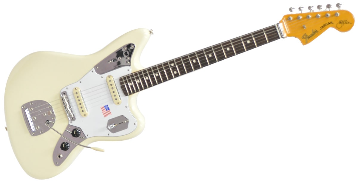 FENDER/Johnny Marr Jaguar Olympic White