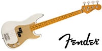 FENDER Classic Series 50s Precision Bass Lacquer Maple White Blonde