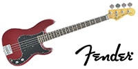 FENDER Nate Mendel P Bass Candy Apple Red