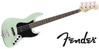 FENDER Deluxe Active Jazz Bass Surf Pearl