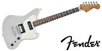 FENDER POWERCASTER PF WHITE OPAL