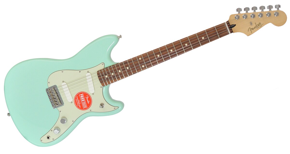 FENDER/Duo-Sonic Pau Ferro Surf Green