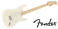 FENDER Standard Stratocaster Maple Arctic White