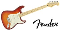 FENDER Standard Stratocaster Plus Top Aged Cherry Burst