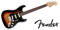 FENDER Deluxe Stratocaster Pau Ferro 2-Color Sunburst