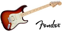 FENDER Deluxe Strat HSS Tobacco Sunburst