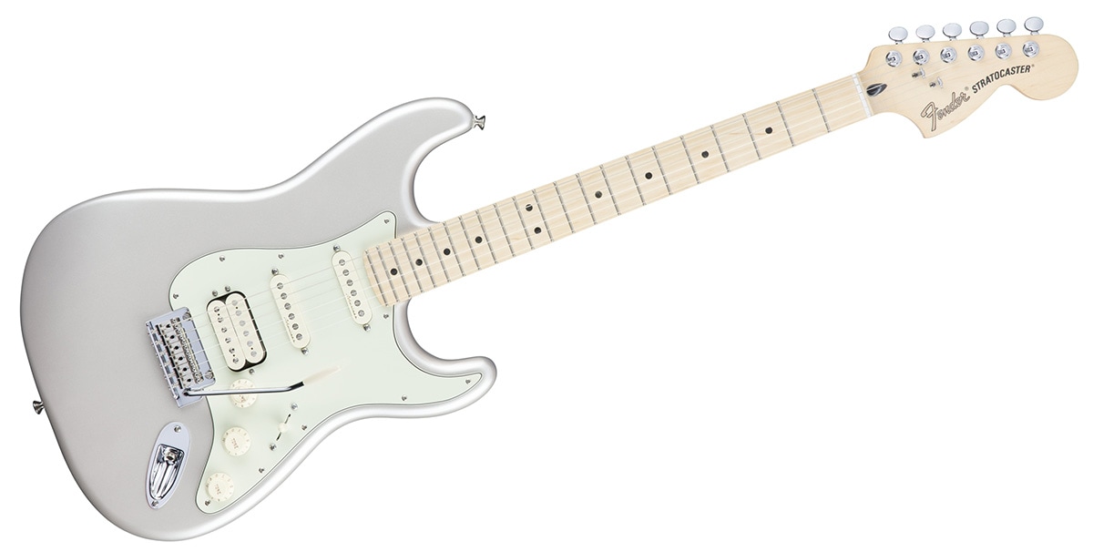 FENDER/Deluxe Strat HSS Blizzard Pearl