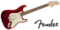 FENDER Deluxe Strat HSS Candy Apple Red