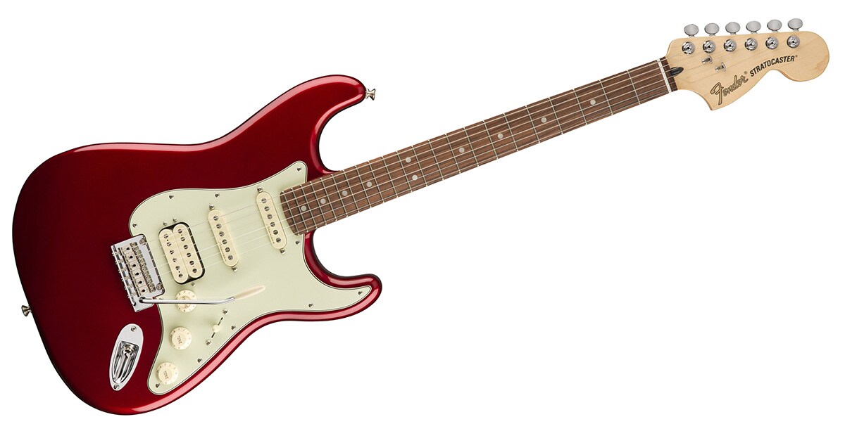 FENDER/Deluxe Strat HSS Candy Apple Red