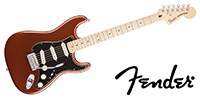 FENDER Deluxe Roadhouse Stratocaster, Maple, Classic Copper