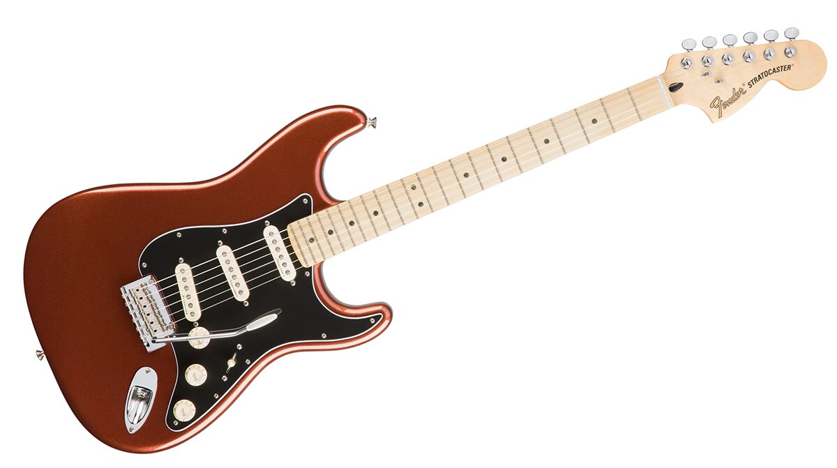 FENDER/Deluxe Roadhouse Stratocaster, Maple, Classic Copper