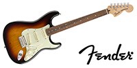 FENDER Deluxe Roadhouse Stratocaster‚ Pau Ferro‚ 3-Color Sunburst