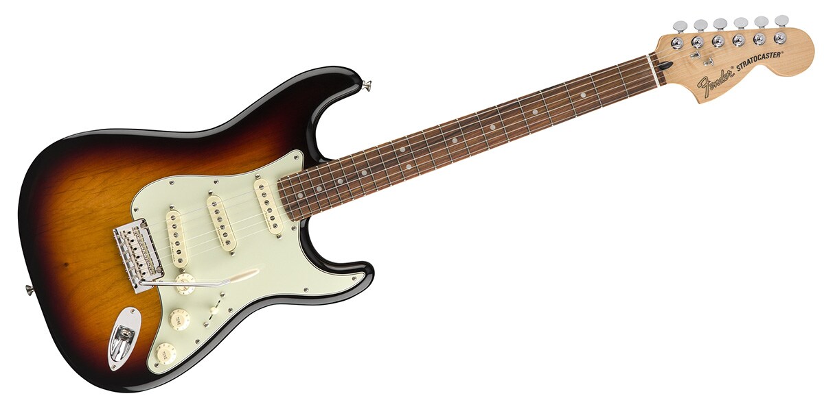 FENDER/Deluxe Roadhouse Stratocaster, Pau Ferro, 3-Color Sunburst