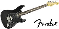 FENDER Standard Stratocaster HH Black